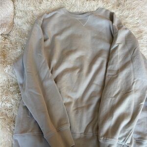 Brandy Melville light blue Crewneck Top